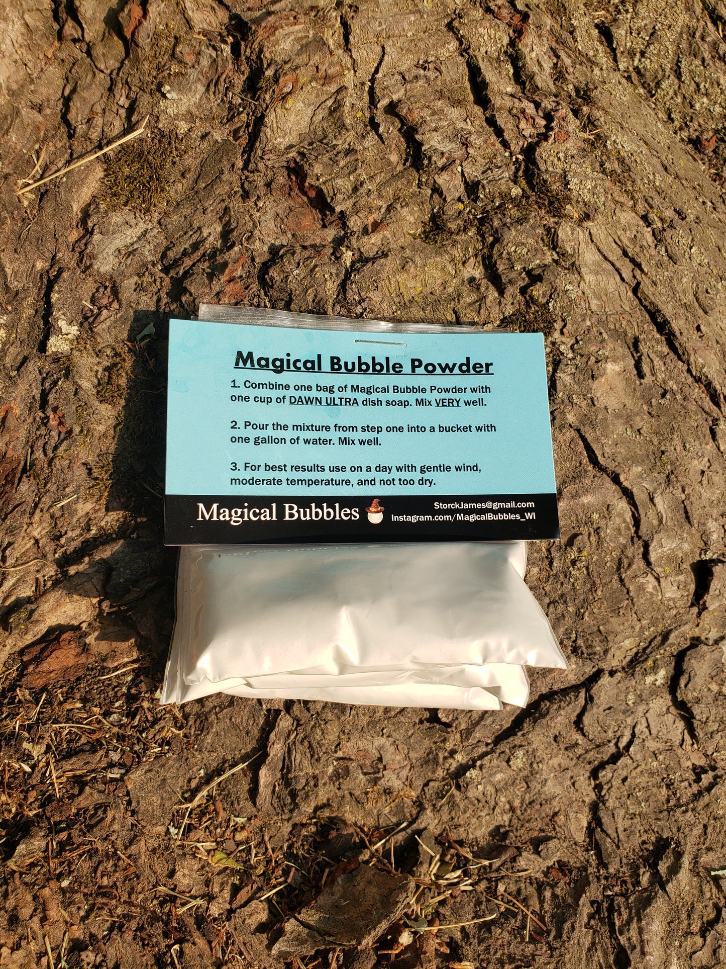 Magic Bubble Powder (3 bags)