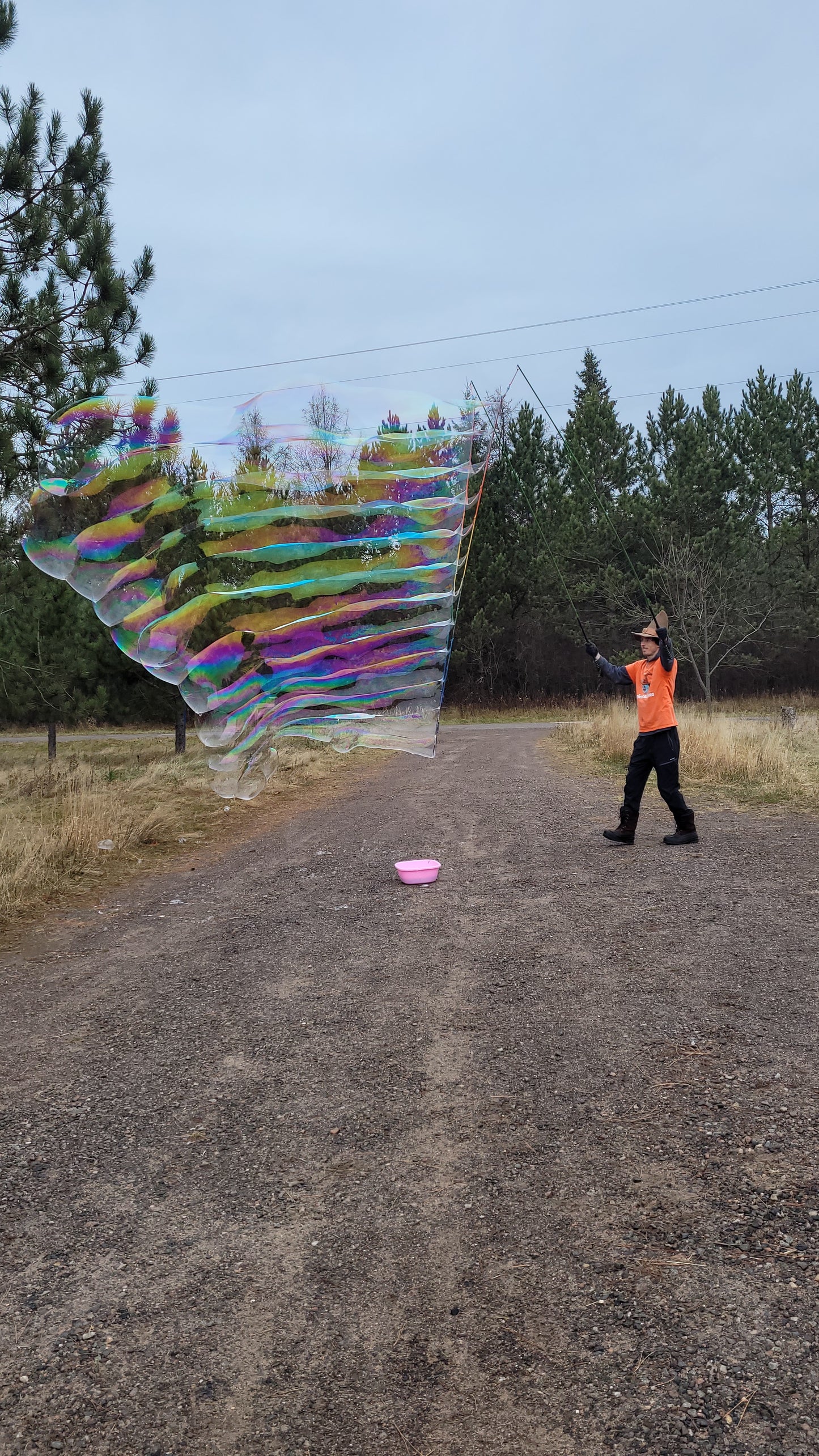 Caterpillar Bubble Net XL