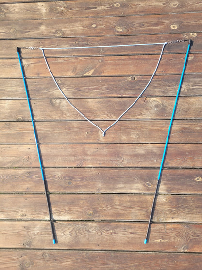4' Fiberglass Bubble Poles