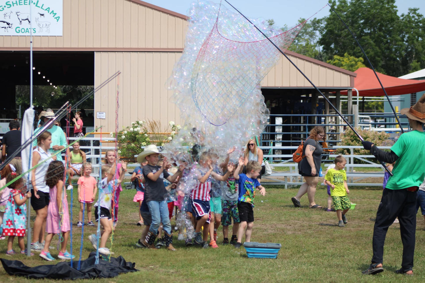 Rainbow Fishing Net XL