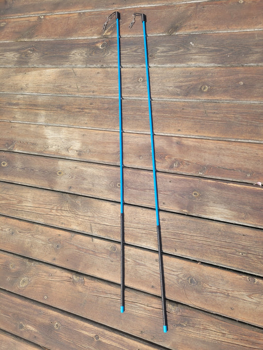 4' Fiberglass Bubble Poles